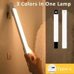 LED Closet Motion Sensor Light – Wireless Rechargeable Cabinet Night Lamp for Kitchen, Bedroom & Wardrobe