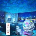 Dinosaur Egg Galaxy Star Projector – Starry Night Light with Music & White Noise for Kids & Adults